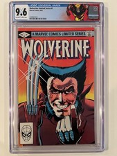 Wolverine Limited Series #1 CGC 9.6 Near Mint+ New Slab & Custom Wolverine Label picture