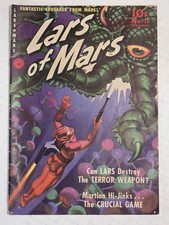 Lars of Mars # 11 G/VG Gene Colan, Ziff Davis 1951 M. Anderson Golden Age Sci-Fi picture