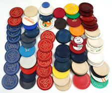 Large Lot of Vintage Misc Poker Chips w/ Card Markers - Lot picture