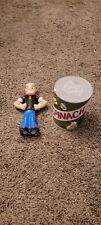 Vintage 1975 King Syndicate Popeye Spinach Can Ceramic Coin Bank. picture