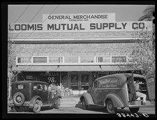 Photo:Loomis CA 1940 Loomis Mutual Supply Co General Merchandise Store picture