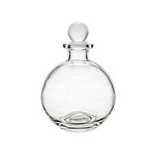Nakpunar Spherical Clear Glass Bottle with Glass Bottle Stopper  picture