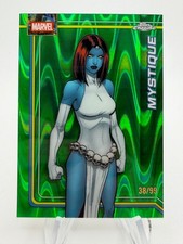2026 Topps Chrome Marvel Comics MYSTIQUE Green RayWave Refractor /99 #086 picture