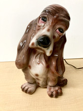 Vintage Maddux of California / Sad Basset Hound/Mid-Century/ Desk Lamp / 1950's picture