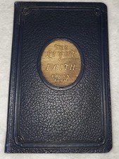 1926 The Light of Faith by Edgar A Guest, Reilly & Lee Co: Special Edition Cover picture