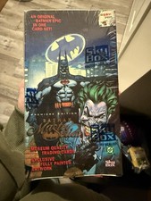 1996 Factory Sealed Skybox Batman Master Series Box 24 packs 10 cards per pack  picture