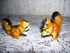 Antique Squirrel Figures Set of Two picture