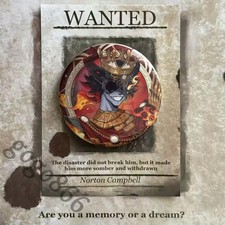 Official Original Emblem Identity Ⅴ Fools Gold Pin Brooch Button Badge Gift New picture