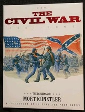 Mort Kunstler Paintings The Civil War~ 12 Civil War Fine Art Post Cards picture