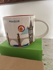 Starbucks Prague You Are Here YAH Collection Ceramic Mug w/ Box picture