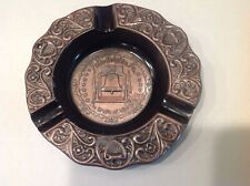 Vintage Metal Ashtray/Coin Dish Philadelphia Liberty Bell- Made in USA picture