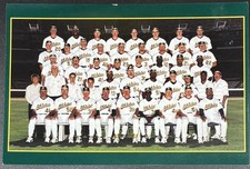 2004 Oakland A's Team Photo Postcard Comcast Sportsnet from 40th Anniversary Set picture