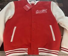 marvel coca cola 2024 Jacket Wolverine Letterman Jacket. Sweepstakes Win Rare picture