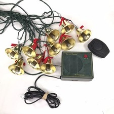 Mr. Christmas Bells of Christmas 10 Brass Bells 21 Songs Remote 1992 Tested picture
