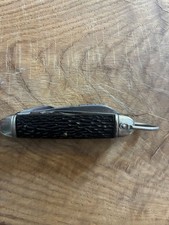 Vintage Camillus New York USA 4-Blade Scout/Camp Utility Knife, c. 1960s–1970s picture