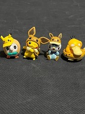 Pokemon Mini Figure Set of 4 Capsule Toy Used picture