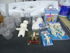 Vintage Pillsbury Doughboy Memorabilia Kitchen Decor Lot of 10 NEW picture