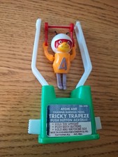 Vintage ATOM ANT Tricky Trapeze Hanna-Barbara Push-Button Acrobat 1967 Works picture