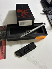 Microtech Tac P Mini  Stonewash .Comes With Sheath . Brand New. 100% Authentic picture