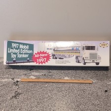 Mobil 1997 Limited Edition Toy Tanker Truck Diecast in Box Gas & Oil Theme picture