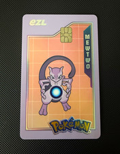 Pokemon 30th Anniversary EZL Transportation Card Mewtwo Korean Transit Card picture