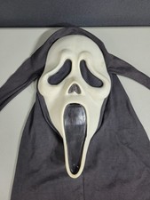 Vintage Fun World Fantastic Faces Weeping Ghost Gen 2 Cotton Shroud Scream Mask picture