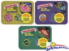 2021 Topps Garbage Pail Kids: GPK Goes on Vacation Tins Complete Set of all (3) picture