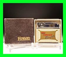 Vintage Coronet Carpet Early Flat Ad Lighter w/ Original Box - Unfired - Working picture