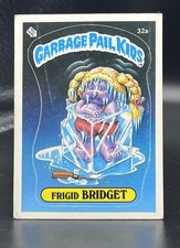 FRIGID BRIDGET 1985 GPK Garbage Pail Kids Series 1 #32a Glossy picture