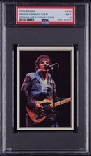 1985 Panini Smash Hits Collection #106 Bruce Springsteen - RC PSA 9 - POP 3 picture