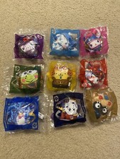2024 McDonalds Happy Meal Toy Plush YU-GI-OH x HELLO KITTY-Full Set Of 9 US picture