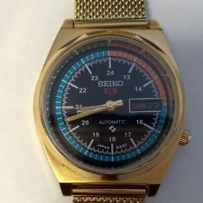 Seiko Five Analog Men 5 Watch Vintage Collectable picture