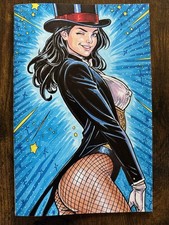 Zatana DC Risqué Blush Ink Studios Harper Issue #4 Virgin Exclusive Limit 50 picture