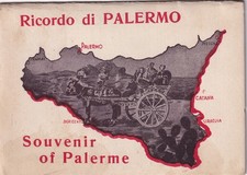 1944 WWII Palermo Sicily Italy Souvenir Photo Folder Allied Era Vintage picture