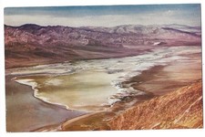 Death Valley California c1950's Bad Water, Dante's View, desert scene picture