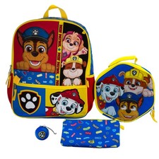 AI ACCESSORY INNOVATIONS Paw Patrol Peeking Pups 4 Piece Backpack Set for Boy... picture
