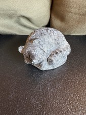 Wolf Original Raccoon Handcrafted Sculpture Figurine Canada Signed Soapstone picture