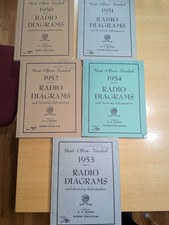 5 MOST OFTEN NEEDED Radio Diagrams & Servicing Information  1950-1953 picture