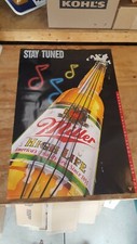 Miller High Life Stay Tuned Guitar Music Beer Poster picture