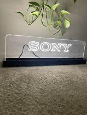Vintage SONY PRO AUTHORIZED DEALER 1990's Rare Collector WORKING LIGHTED SIGN picture