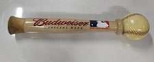 Budweiser MLB Baseball Bat Beer Tap Handle Vintage Official Beer Wooden Large 13 picture
