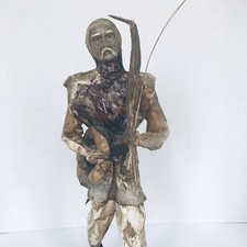 Mexican Paper Mache Figurine Folk Art Man 12