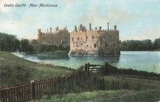 Postcard England: Leeds Castle Near Maidstone, Kent DB picture