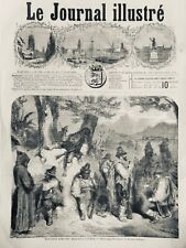 1860 1870 ROME ITALY 10 OLD NEWSPAPERS picture