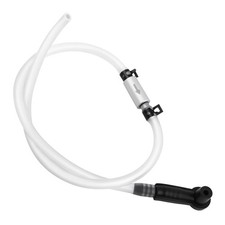 YGDMD Car Hydraulic Brake Bleeder Hose One Way Check Valve with Clamp/Brake B... picture