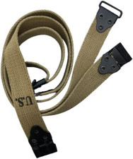 WWI WWII M1903 Thompson Kerr Pattern Sling-Khaki Color picture