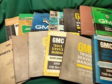 Lot of 13 Original Vintage 1960's GMC Automotive Service Manuals  ~  OEM WOW** picture