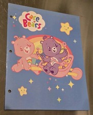 Vintage Care Bears Cheer Bear Share Bear Folder 2007 American Greetings NEW  picture
