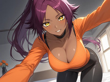 Bleach yoruichi shihouin nude nsfw 2Lsize secret photos 5sheets picture