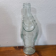 VTG Italian Green Glass Fish Shaped Wine Bottle Decanter 13
